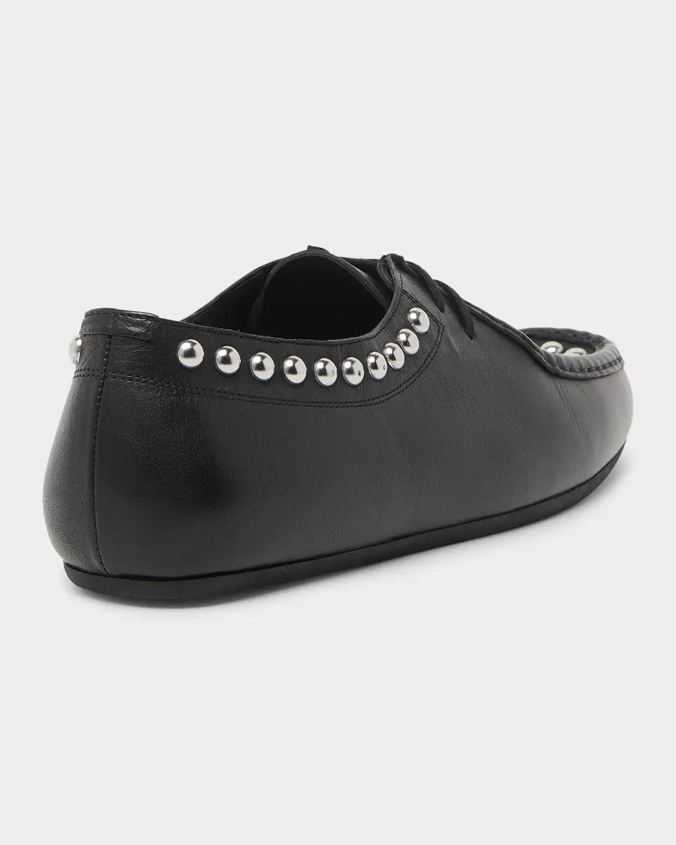 Jil Sander Men's Studded Lace-Up Leather Shoes | Thumbnail 2 Jil Sander Men's Studded Lace-Up Leather Shoes | Thumbnail 2