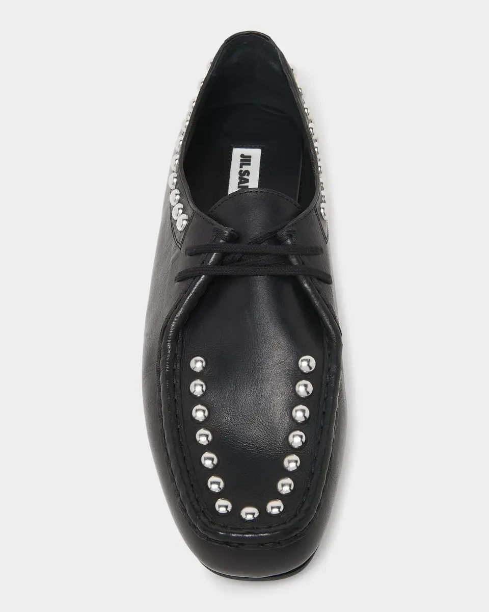 Jil Sander Men's Studded Lace-Up Leather Shoes | Thumbnail 4 Jil Sander Men's Studded Lace-Up Leather Shoes | Thumbnail 4