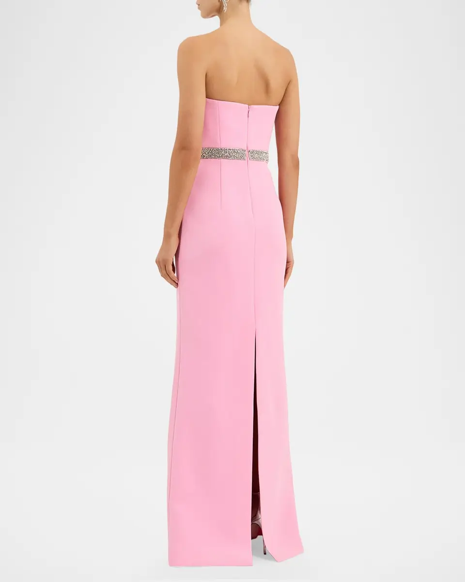 Rebecca Vallance Precious Embellished Bow Strapless Gown | Thumbnail 3 Rebecca Vallance Precious Embellished Bow Strapless Gown | Thumbnail 3