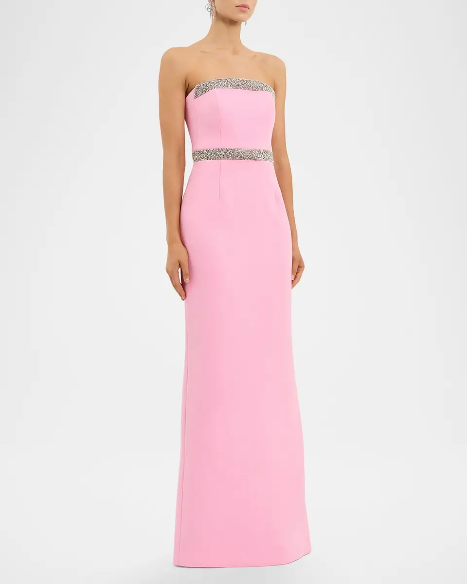 Rebecca Vallance Precious Embellished Bow Strapless Gown | Thumbnail 6 Rebecca Vallance Precious Embellished Bow Strapless Gown | Thumbnail 6