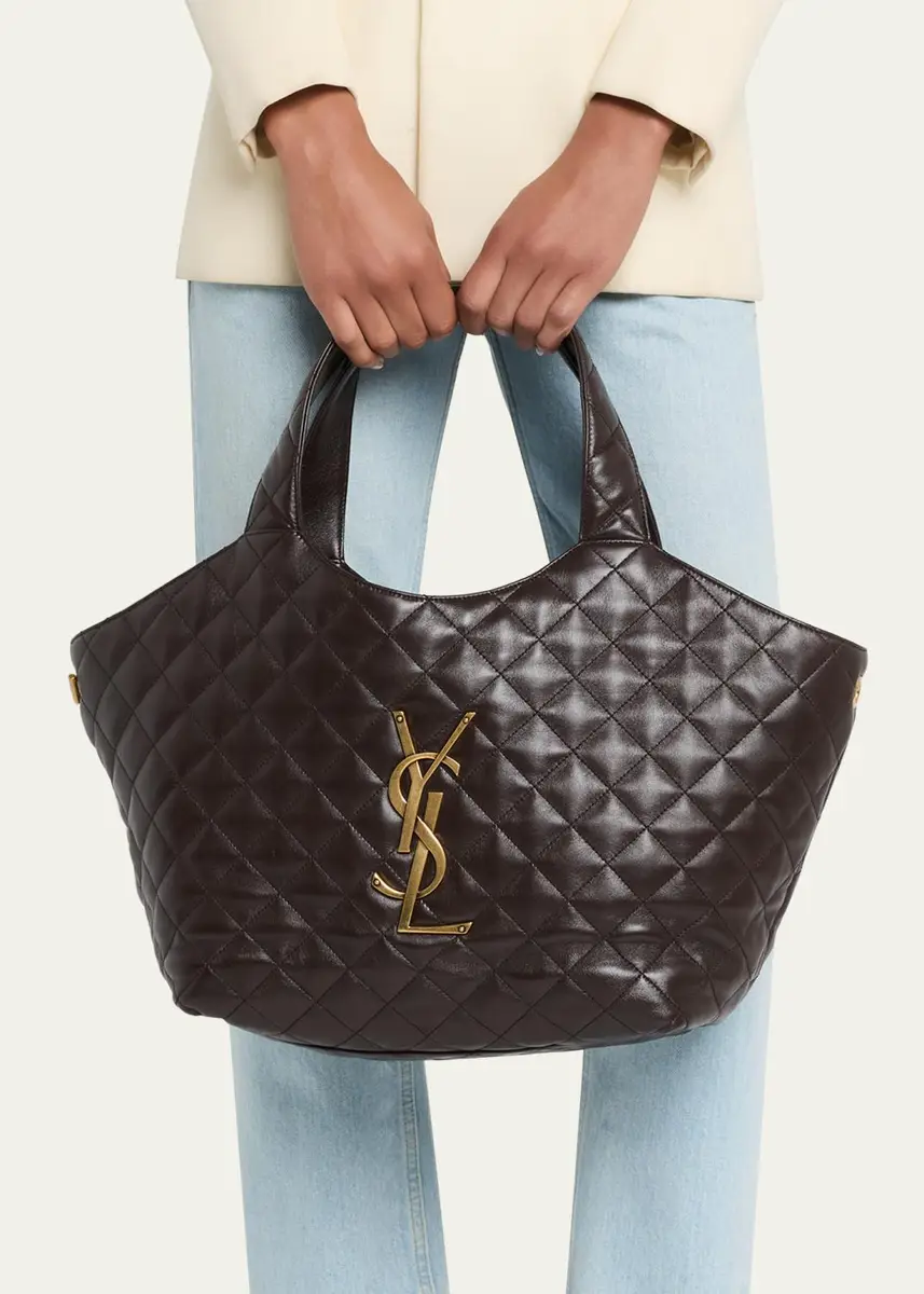 Saint Laurent Medium Quilted Leather Top-Handle Bag | Thumbnail 2 Saint Laurent Medium Quilted Leather Top-Handle Bag | Thumbnail 2