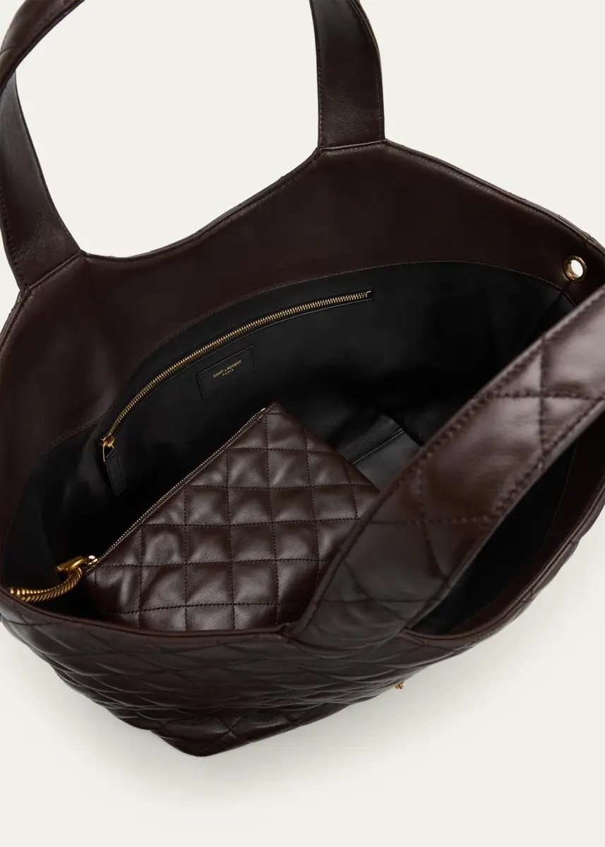 Saint Laurent Medium Quilted Leather Top-Handle Bag | Thumbnail 4 Saint Laurent Medium Quilted Leather Top-Handle Bag | Thumbnail 4