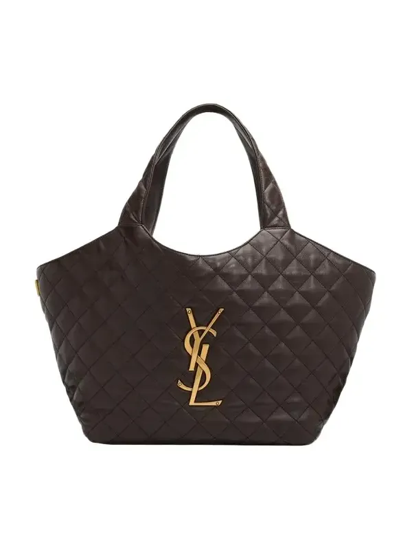 Medium Quilted Leather Top-Handle Bag