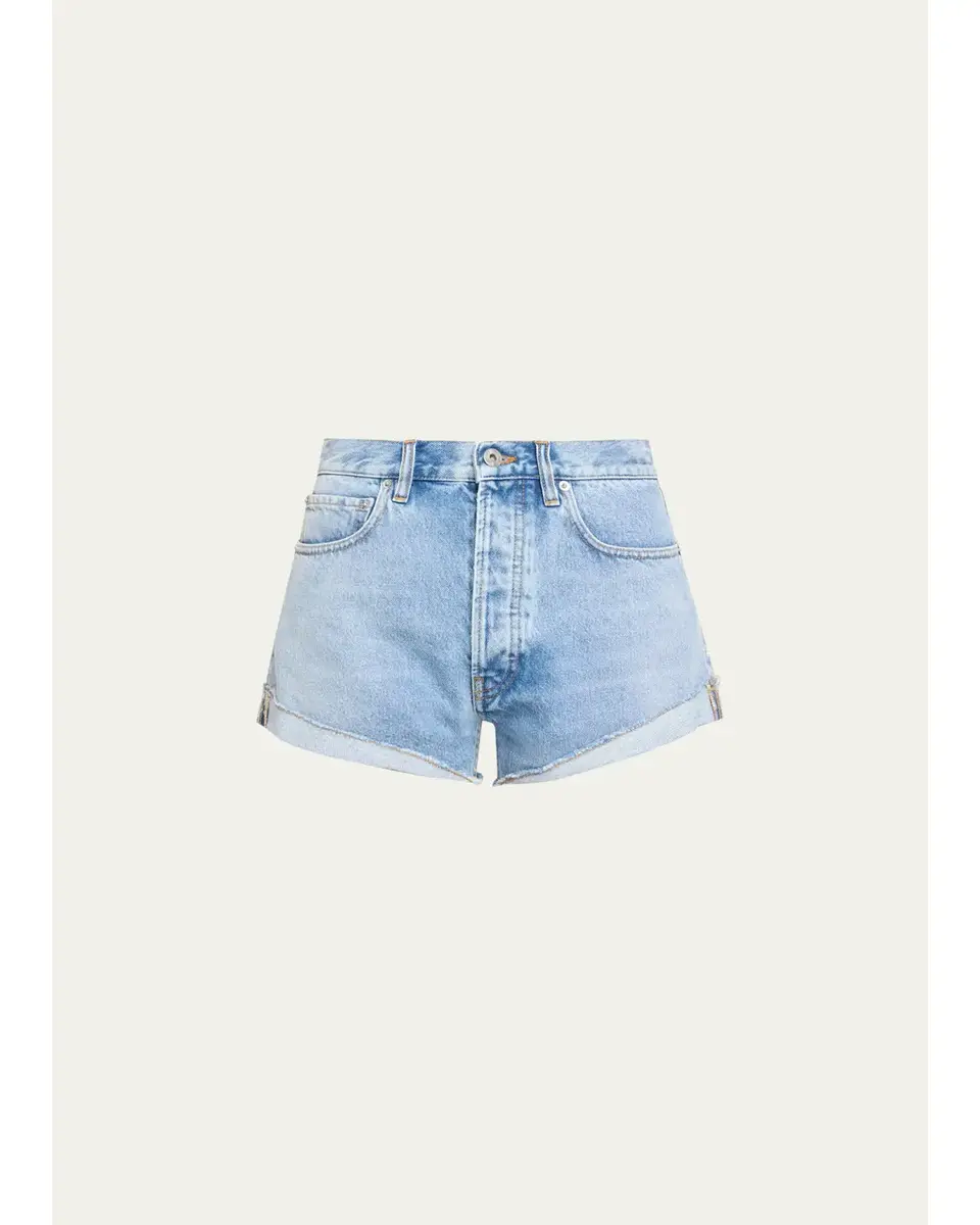 ALL THREE Ben Cuffed Denim Shorts | Thumbnail 6 ALL THREE Ben Cuffed Denim Shorts | Thumbnail 6