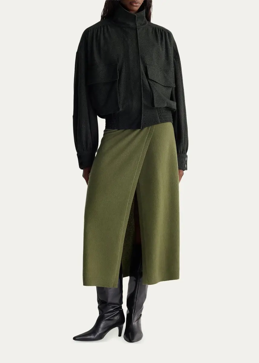 Diane von Furstenberg Shay Jacquard Stand-Collar Jacket | Thumbnail 2 Diane von Furstenberg Shay Jacquard Stand-Collar Jacket | Thumbnail 2