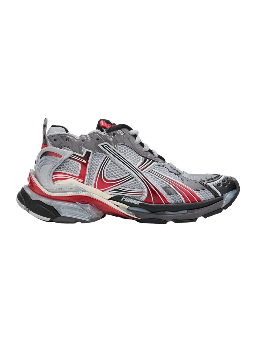 Balenciaga Men's Mesh Runner Sneakers