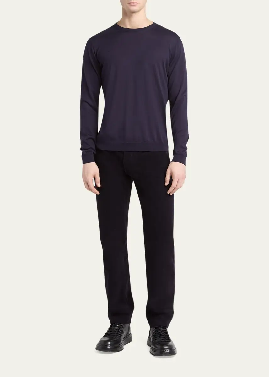 Giorgio Armani Men's Corduroy Five-Pocket Pants | Thumbnail 2 Giorgio Armani Men's Corduroy Five-Pocket Pants | Thumbnail 2