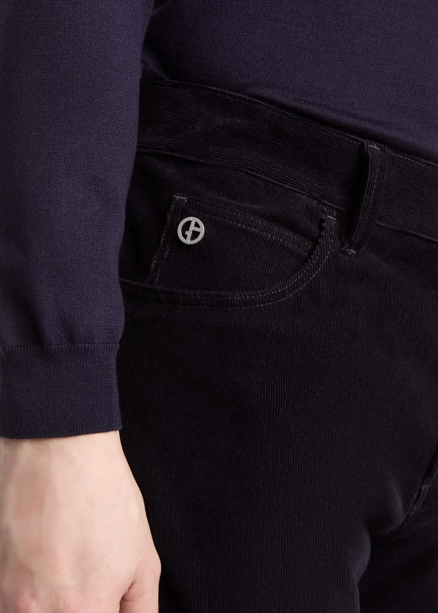 Giorgio Armani Men's Corduroy Five-Pocket Pants | Thumbnail 5 Giorgio Armani Men's Corduroy Five-Pocket Pants | Thumbnail 5