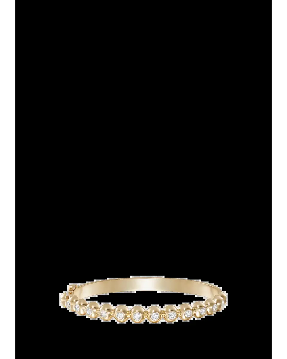 Melissa Kaye Audrey Diamond Dome Hinged Bracelet | Thumbnail 2