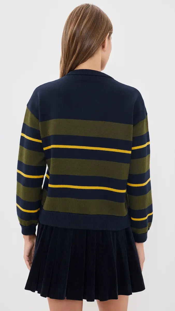 Sea Mina Novelty V Neck Sweater | Thumbnail 3 Sea Mina Novelty V Neck Sweater | Thumbnail 3