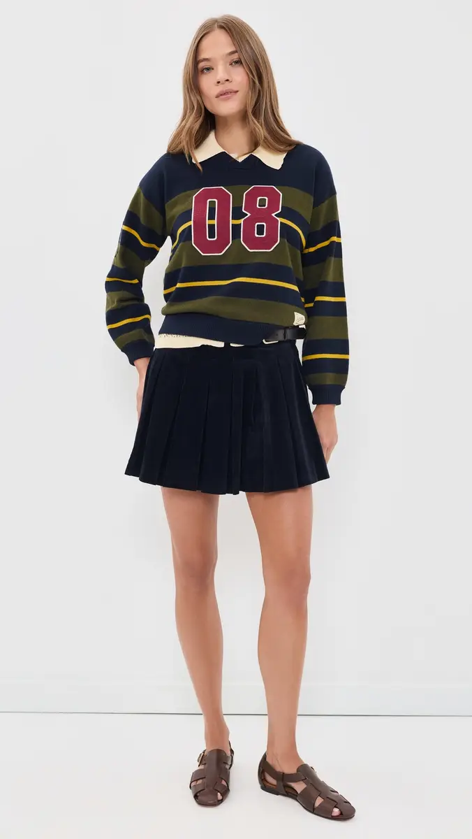 Sea Mina Novelty V Neck Sweater | Thumbnail 5 Sea Mina Novelty V Neck Sweater | Thumbnail 5