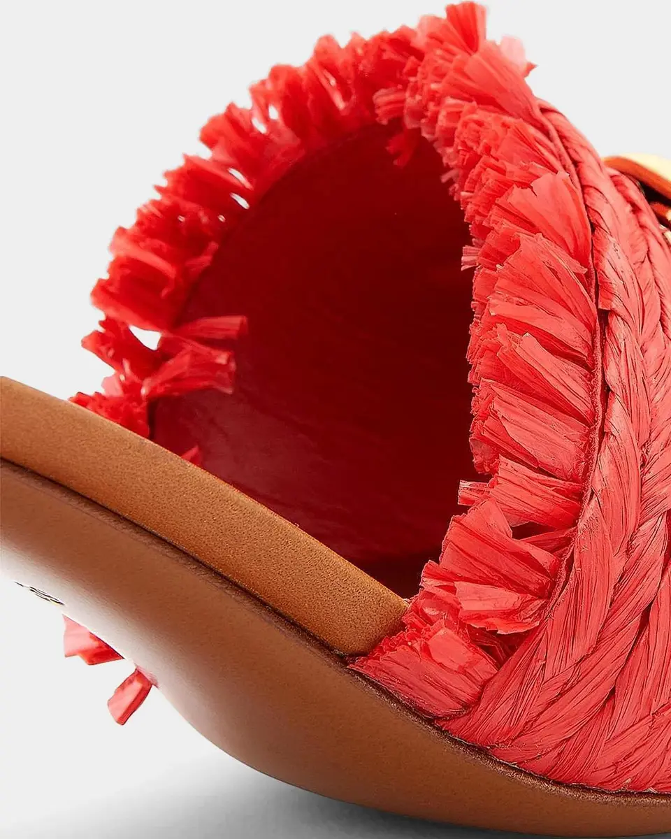 Dolce & Gabbana 60mm Raffia Logo Block Heel Mules | Thumbnail 6 Dolce & Gabbana 60mm Raffia Logo Block Heel Mules | Thumbnail 6