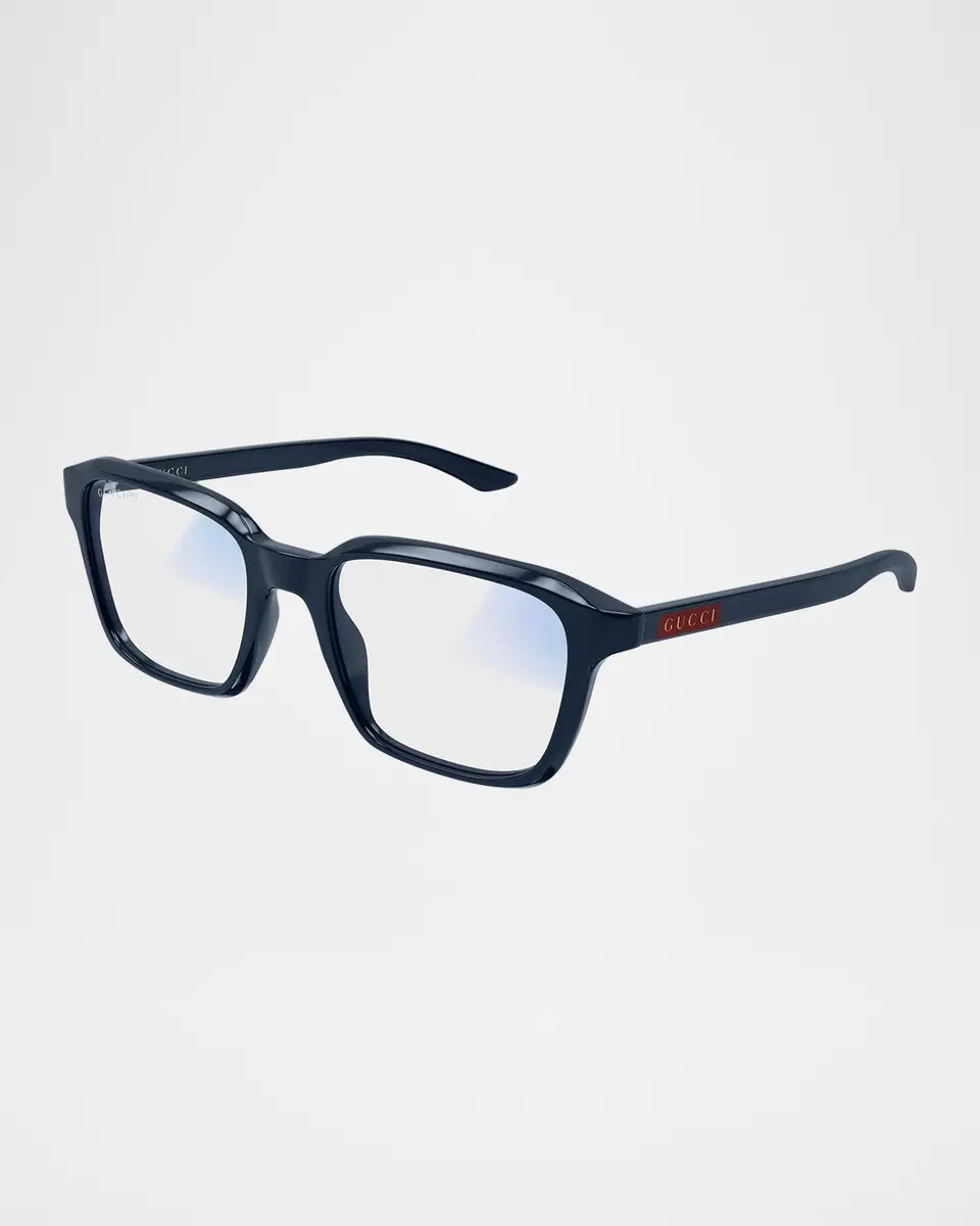 Gucci Men's 52MM Acetate Rectangle Optical Eyeglasses | Thumbnail 2 Gucci Men's 52MM Acetate Rectangle Optical Eyeglasses | Thumbnail 2
