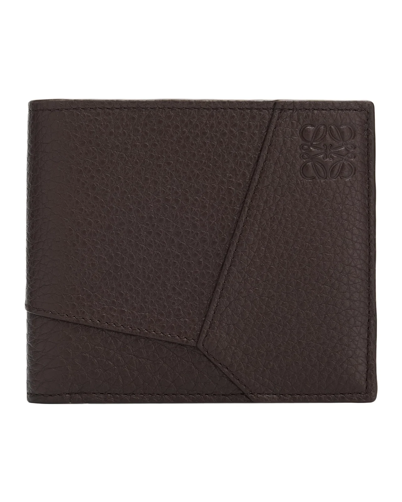Men's Puzzle Leather Bi-Fold Wallet Men's Puzzle Leather Bi-Fold Wallet