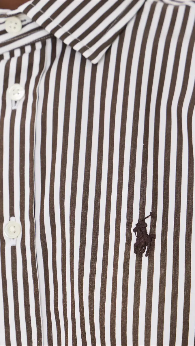 Polo Ralph Lauren Relaxed Striped Button Down Shirt | Thumbnail 6