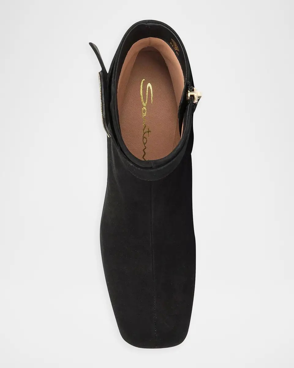 Santoni 70mm Suede Ankle Boots | Thumbnail 3 Santoni 70mm Suede Ankle Boots | Thumbnail 3