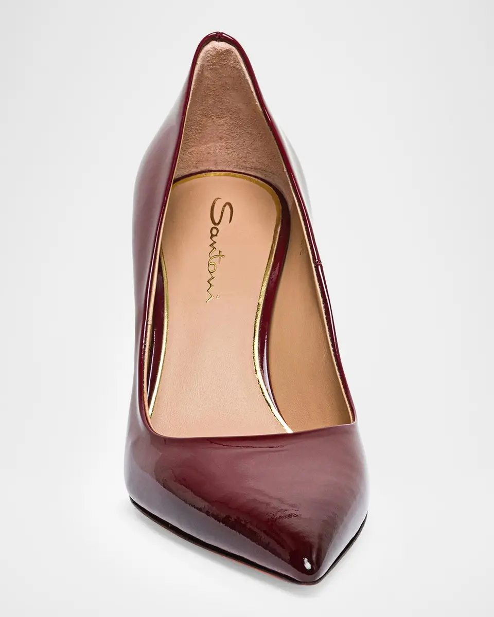 Santoni 85mm Patent Leather Pumps | Thumbnail 4 Santoni 85mm Patent Leather Pumps | Thumbnail 4