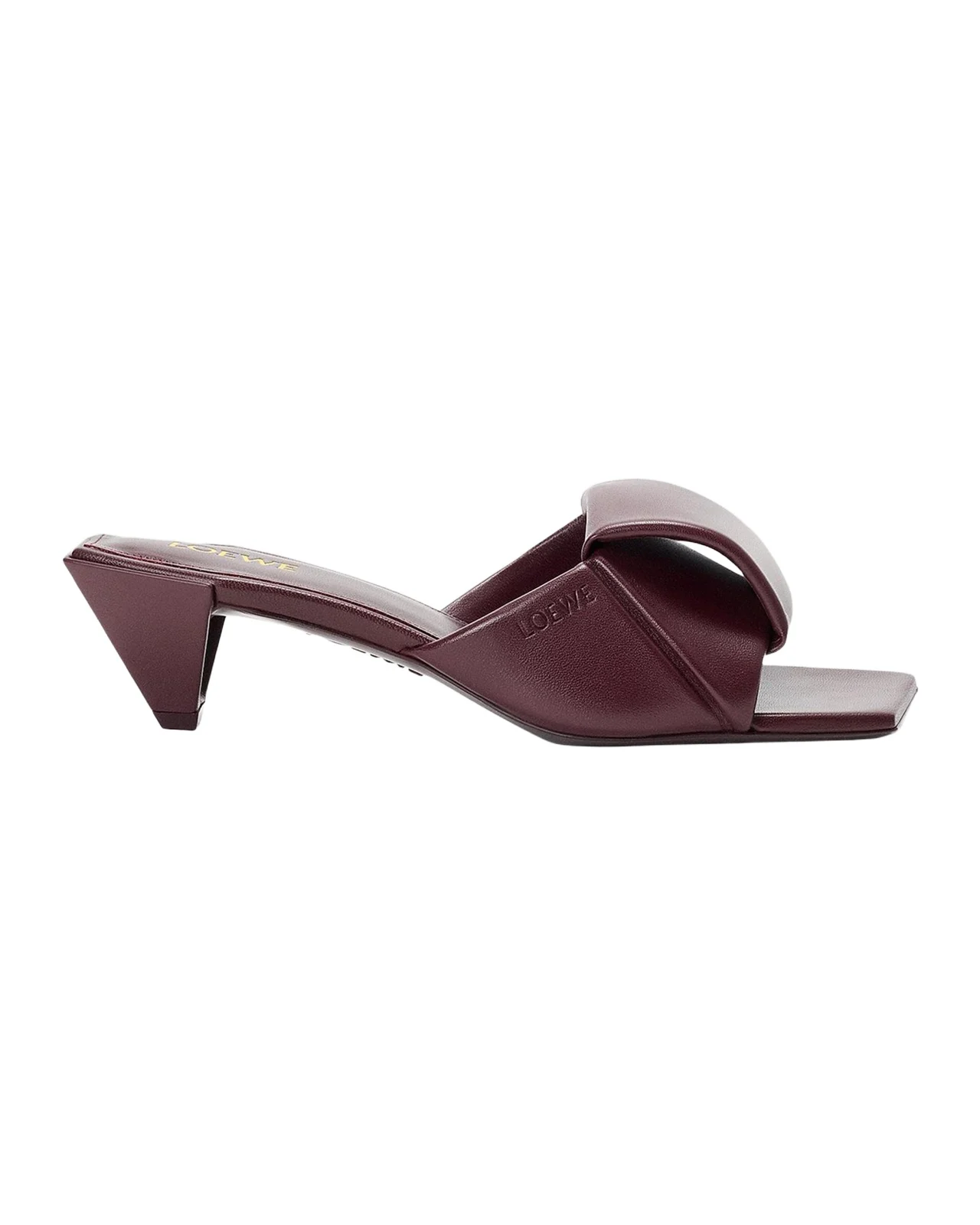 45mm Origami Leather Slide Sandals 45mm Origami Leather Slide Sandals