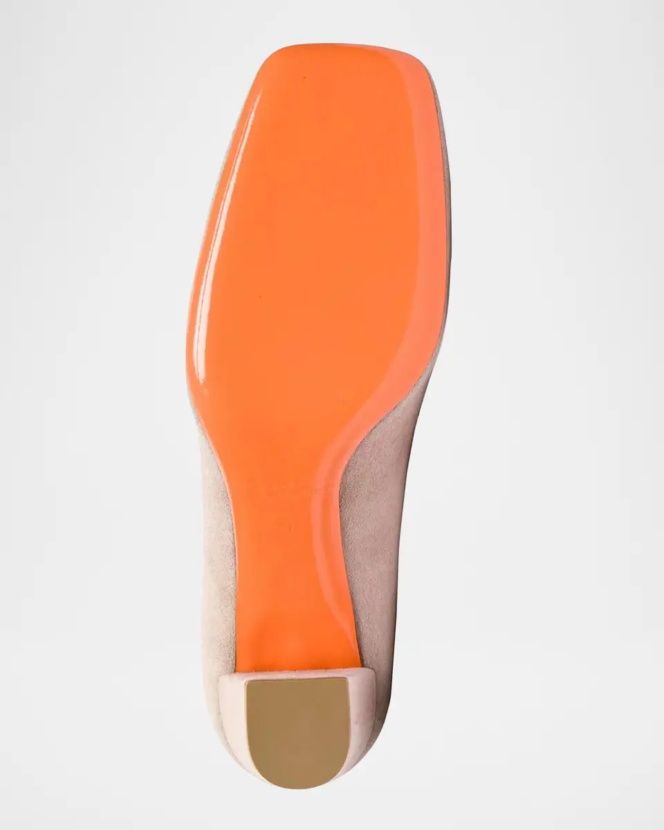 Santoni 70mm Suede Buckle Pumps | Thumbnail 6 Santoni 70mm Suede Buckle Pumps | Thumbnail 6