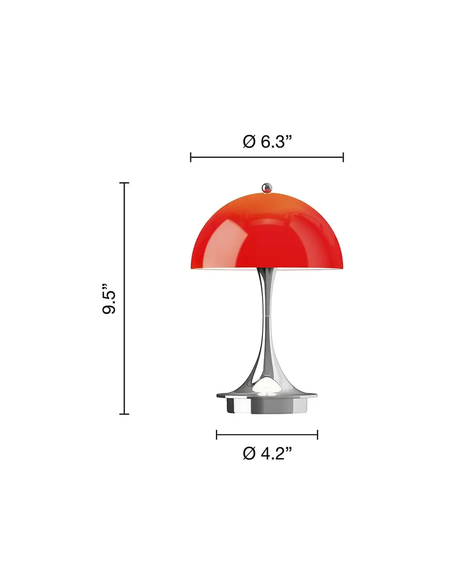 Louis Poulsen Panthella 10" Mini Portable Table Lamp | Thumbnail 3 Louis Poulsen Panthella 10" Mini Portable Table Lamp | Thumbnail 3