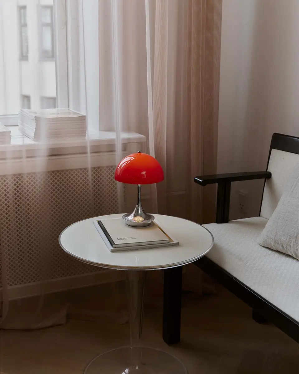 Louis Poulsen Panthella 10" Mini Portable Table Lamp | Thumbnail 4 Louis Poulsen Panthella 10" Mini Portable Table Lamp | Thumbnail 4