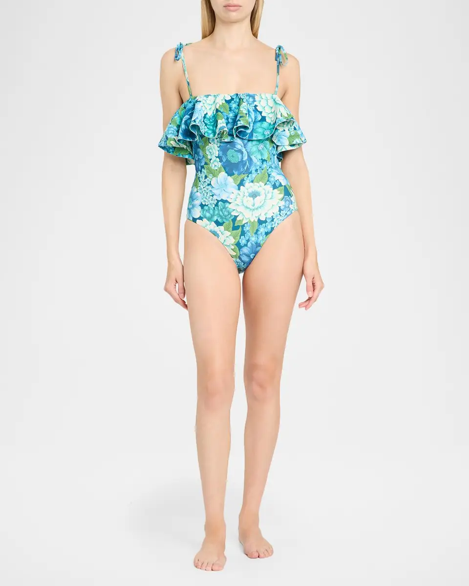 ALÉMAIS Margo Ruffle One-Piece Swimsuit | Thumbnail 2 ALÉMAIS Margo Ruffle One-Piece Swimsuit | Thumbnail 2