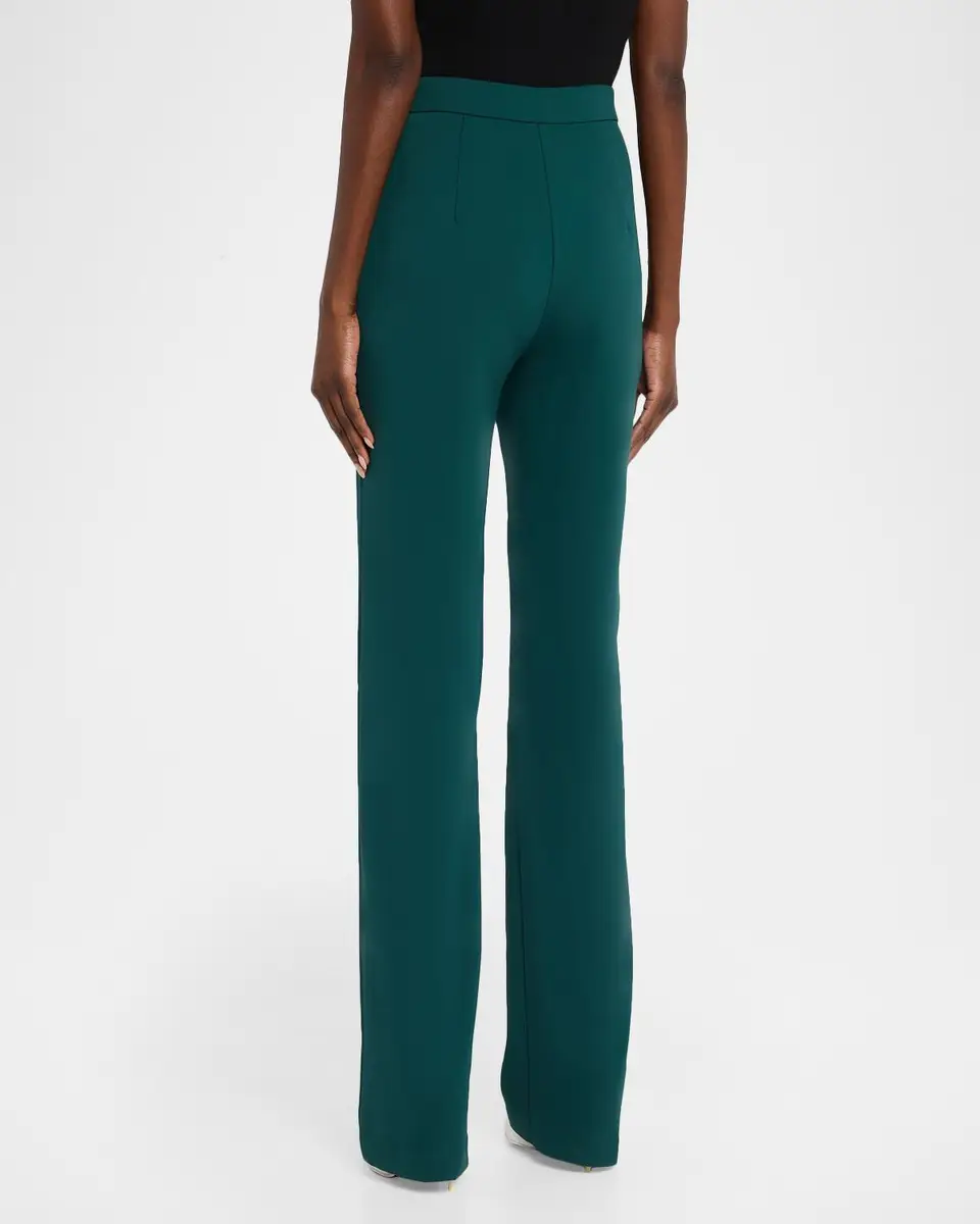 BADGLEY MISCHKA Straight-Leg Crepe Pants | Thumbnail 3
