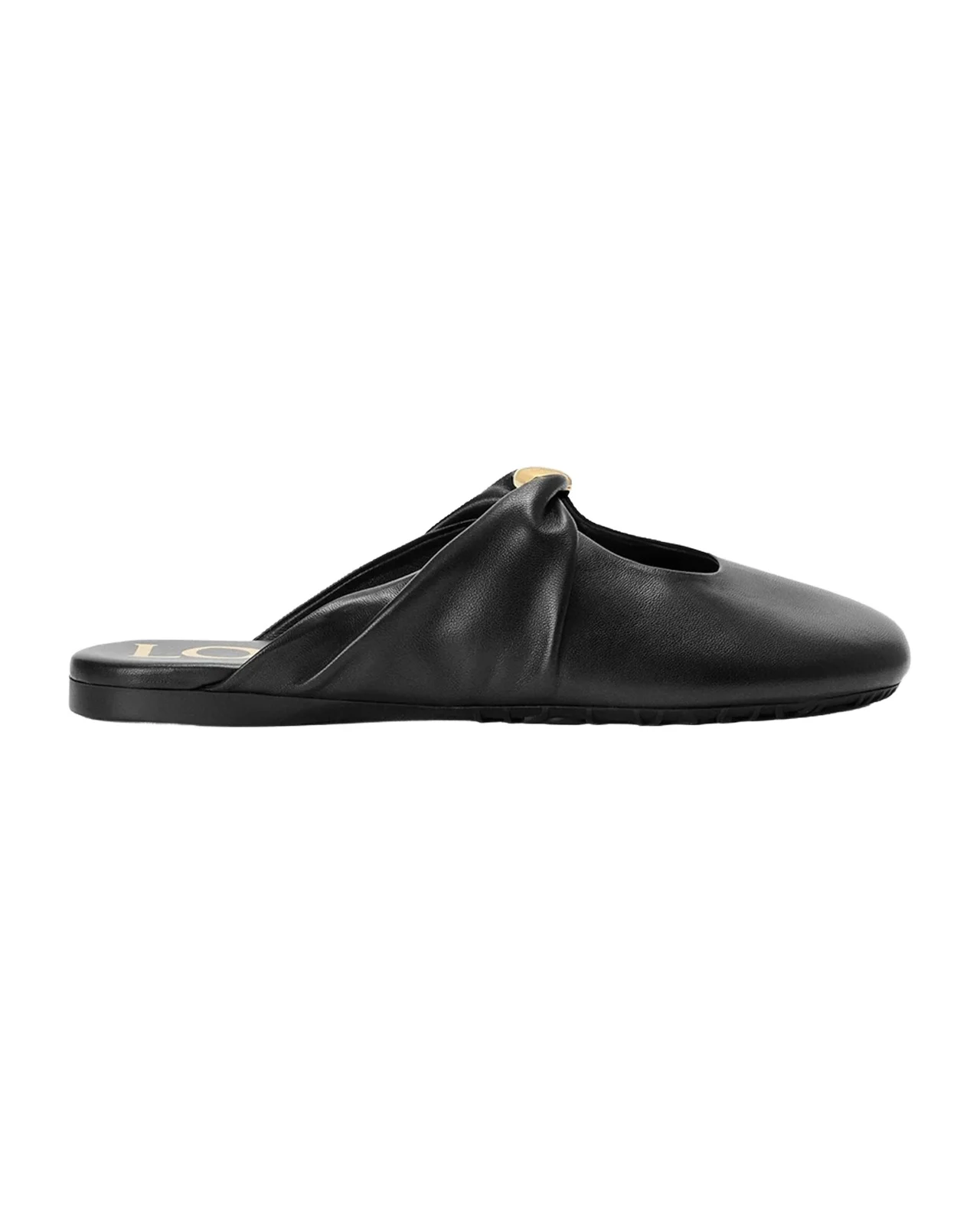 Loewe Pebble Soft Leather Mules