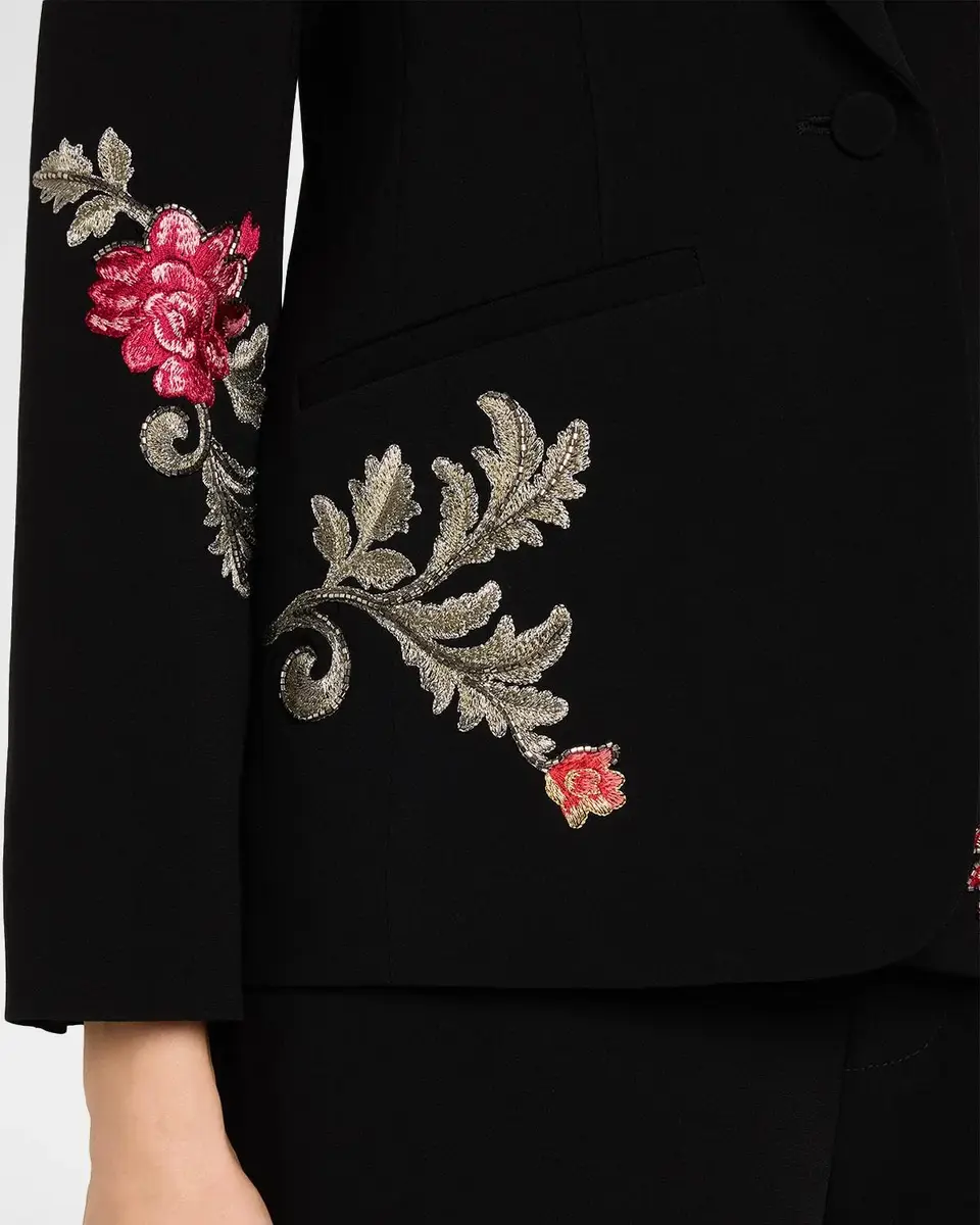 Cinq à Sept Karlie Rococo Embroidered Blazer | Thumbnail 5 Cinq à Sept Karlie Rococo Embroidered Blazer | Thumbnail 5