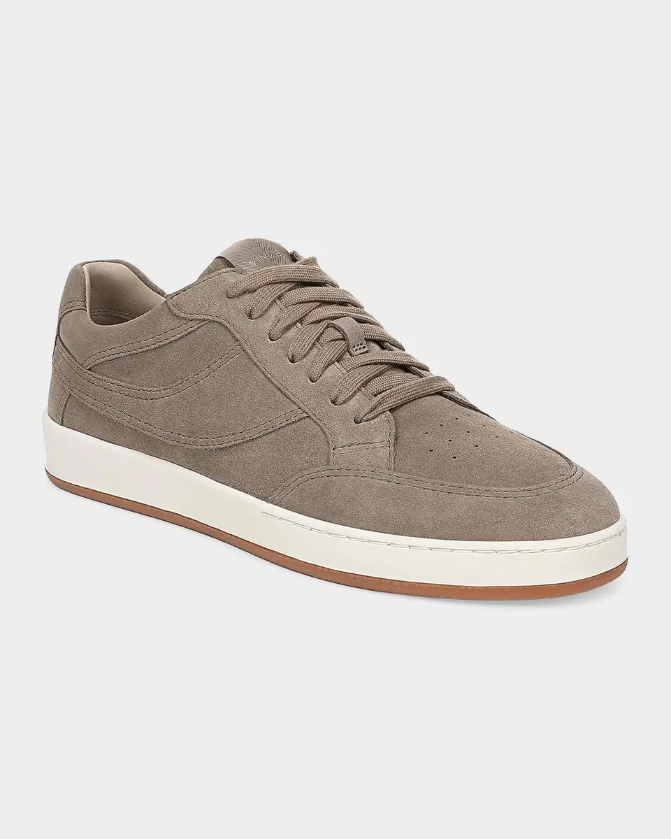 Vince Men's Pacifico Suede Low-Top Sneakers | Thumbnail 4