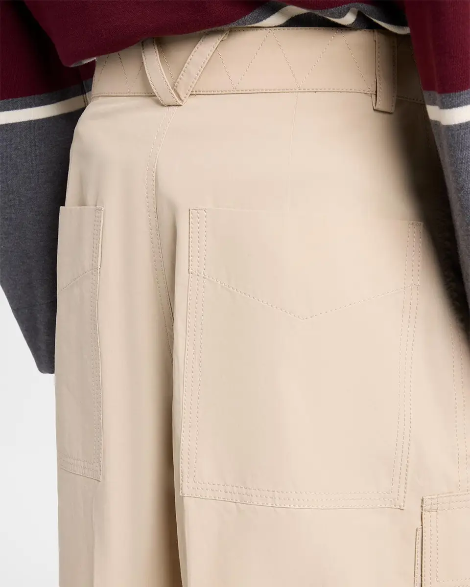 Bottega Veneta Men's Cotton Toile Cargo Shorts | Thumbnail 5 Bottega Veneta Men's Cotton Toile Cargo Shorts | Thumbnail 5