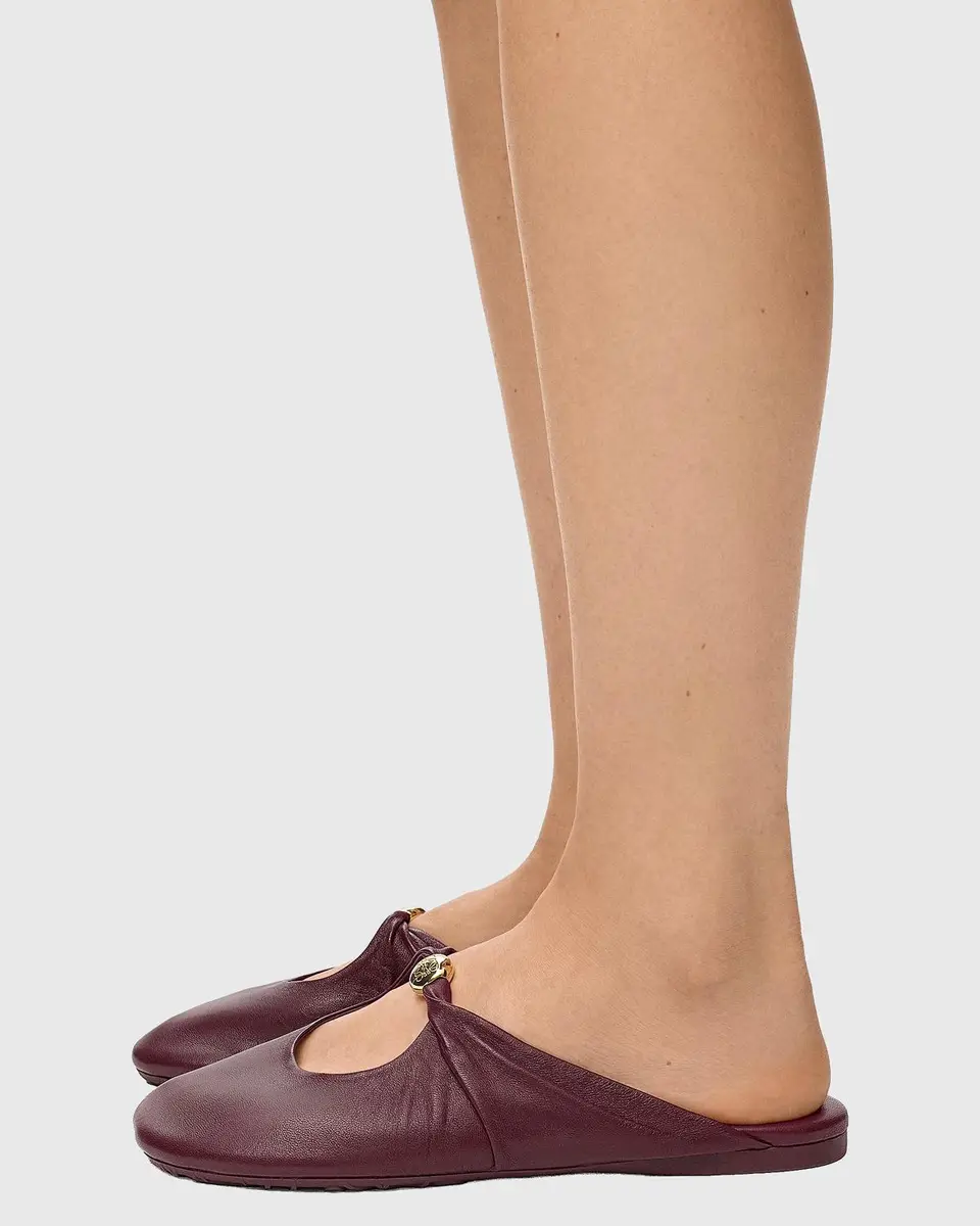 Loewe Pebble Soft Leather Mules | Thumbnail 2 Loewe Pebble Soft Leather Mules | Thumbnail 2