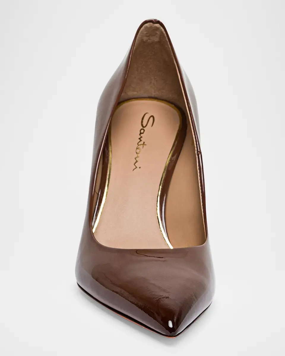 Santoni 85mm Patent Leather Pumps | Thumbnail 4 Santoni 85mm Patent Leather Pumps | Thumbnail 4