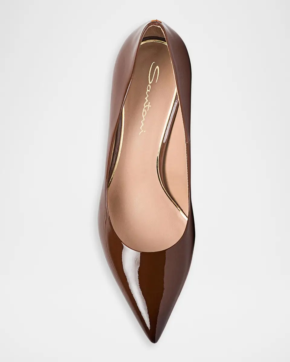 Santoni 85mm Patent Leather Pumps | Thumbnail 5 Santoni 85mm Patent Leather Pumps | Thumbnail 5