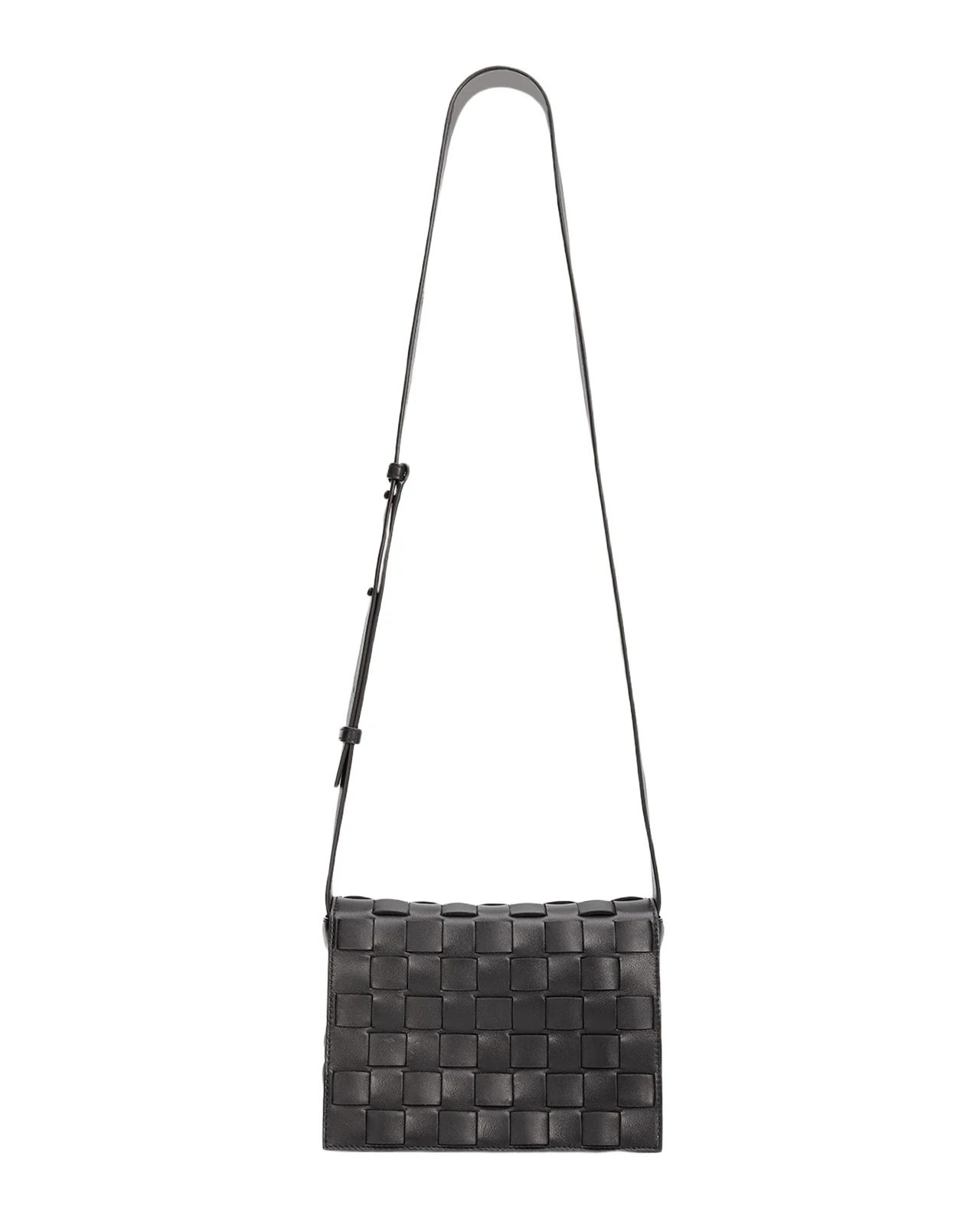 Bottega Veneta Men's Intrecciato Leather Messenger Bag