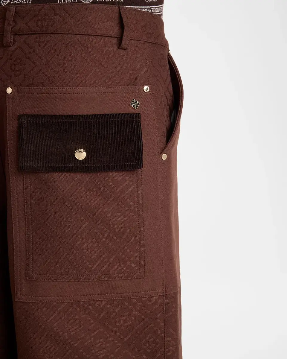 Casablanca Men's Monogram Cargo Shorts | Thumbnail 5