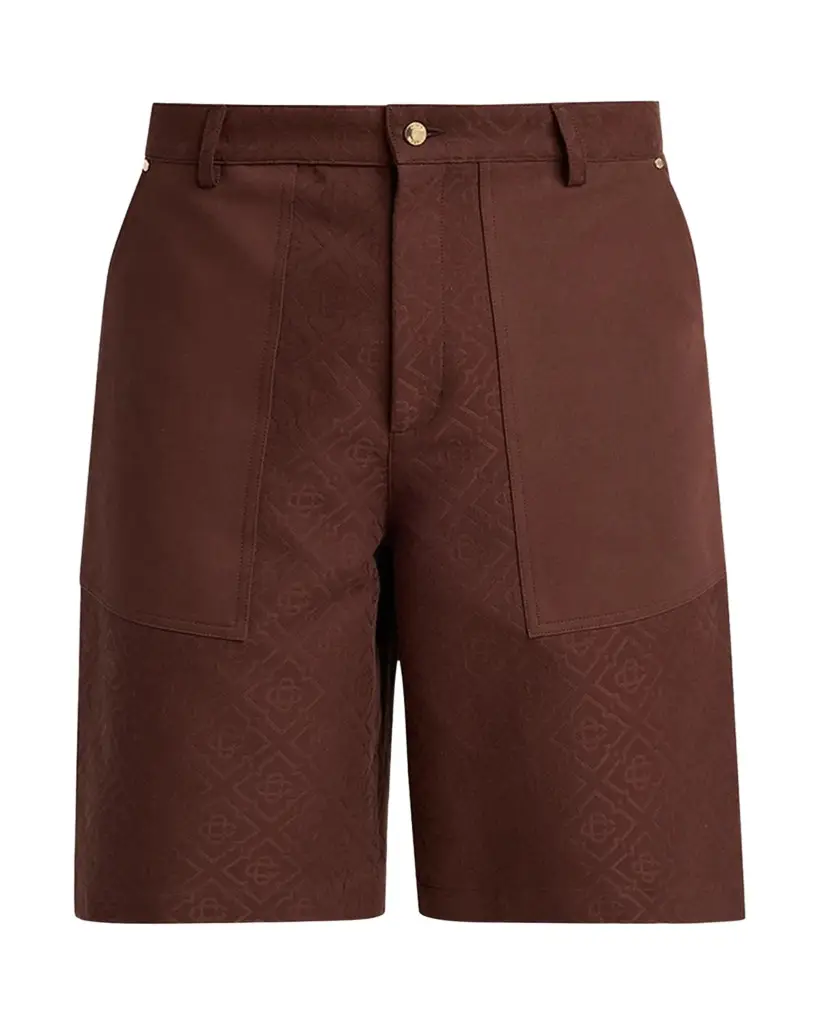 Casablanca Men's Monogram Cargo Shorts