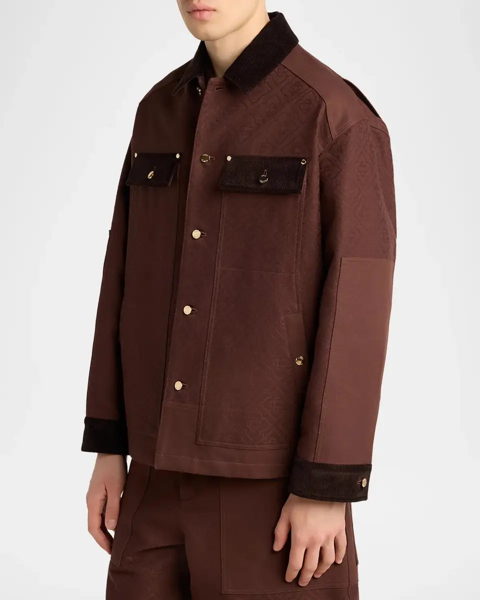 Casablanca Men's Workwear Safari Jacket | Thumbnail 4 Casablanca Men's Workwear Safari Jacket | Thumbnail 4
