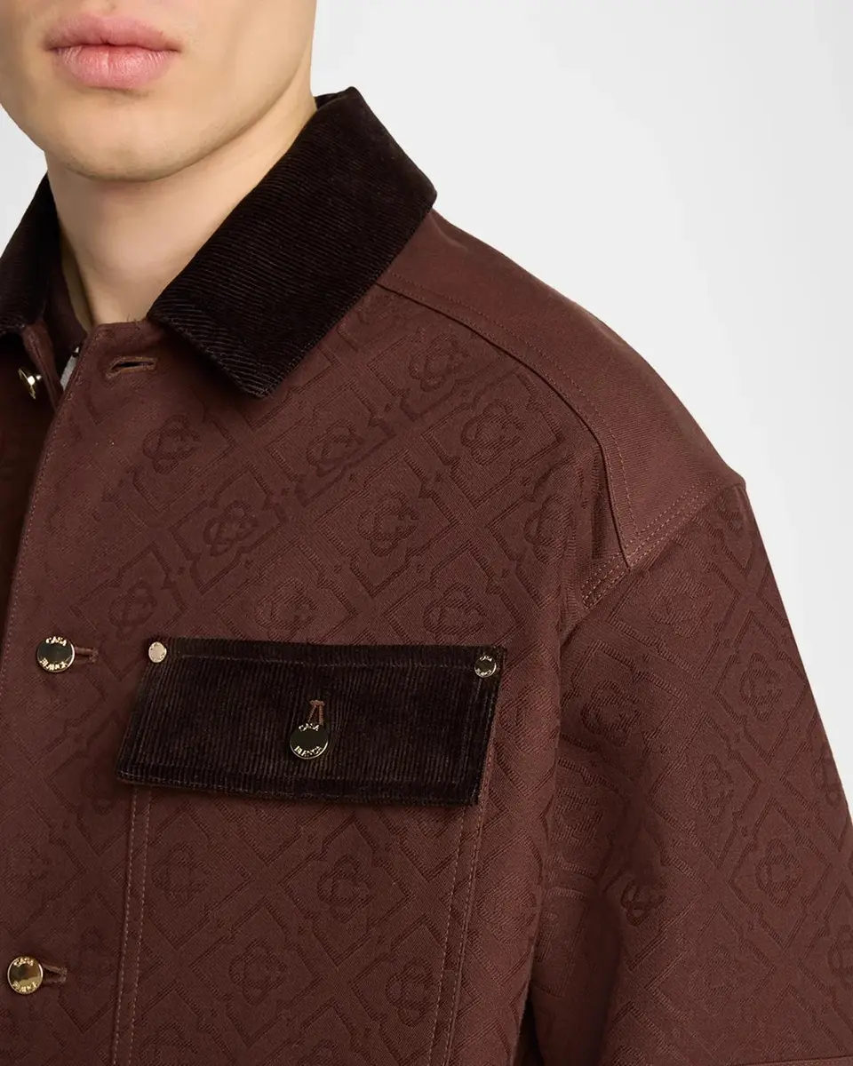 Casablanca Men's Workwear Safari Jacket | Thumbnail 5 Casablanca Men's Workwear Safari Jacket | Thumbnail 5