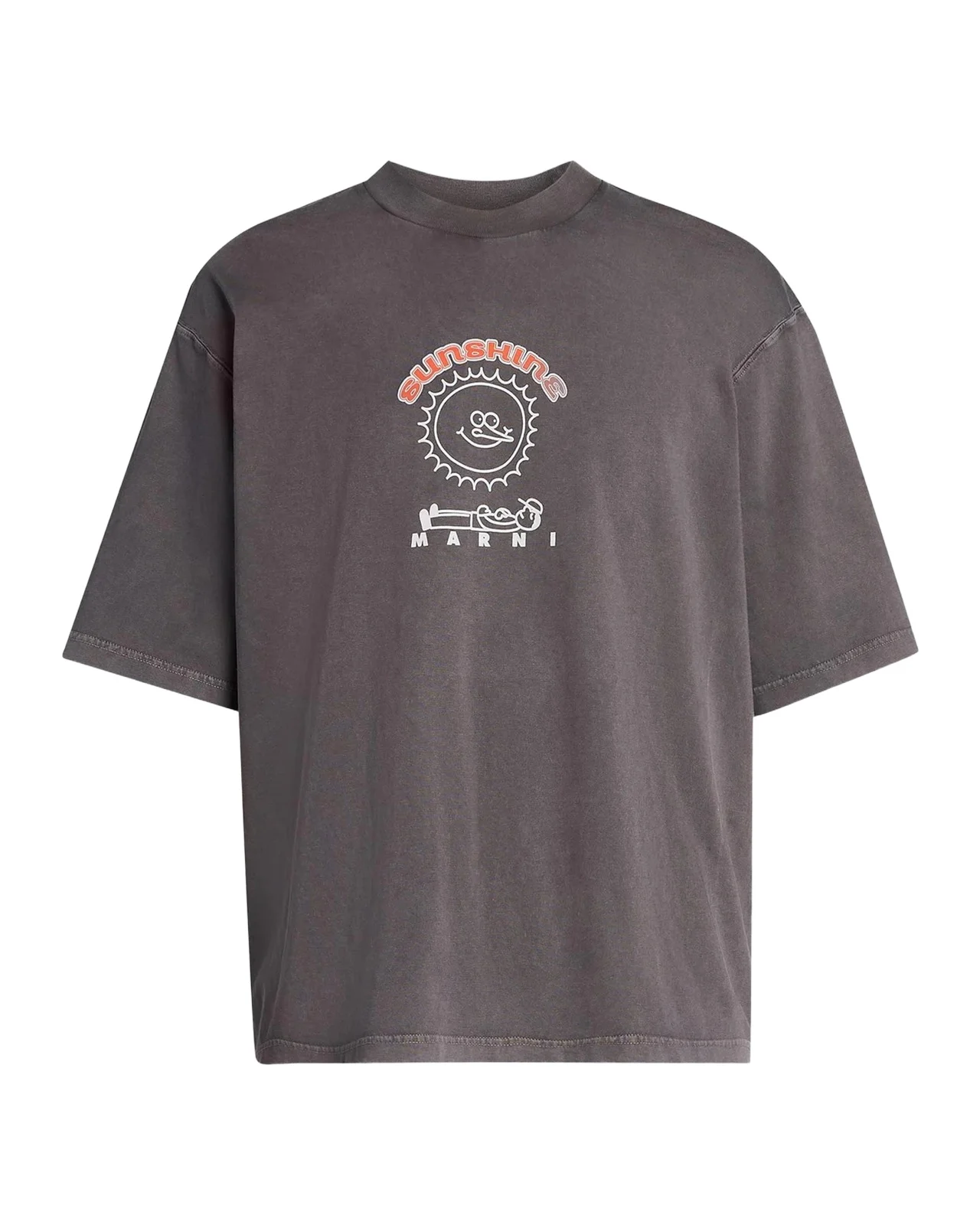 Marni Sunshine Relaxed-Fit Crewneck T-Shirt