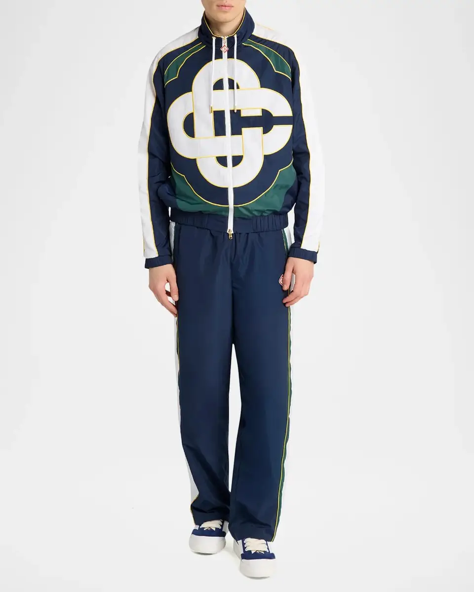 Casablanca Men's CC Logo Windbreaker Jacket | Thumbnail 2