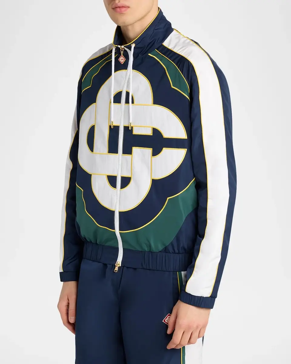 Casablanca Men's CC Logo Windbreaker Jacket | Thumbnail 4