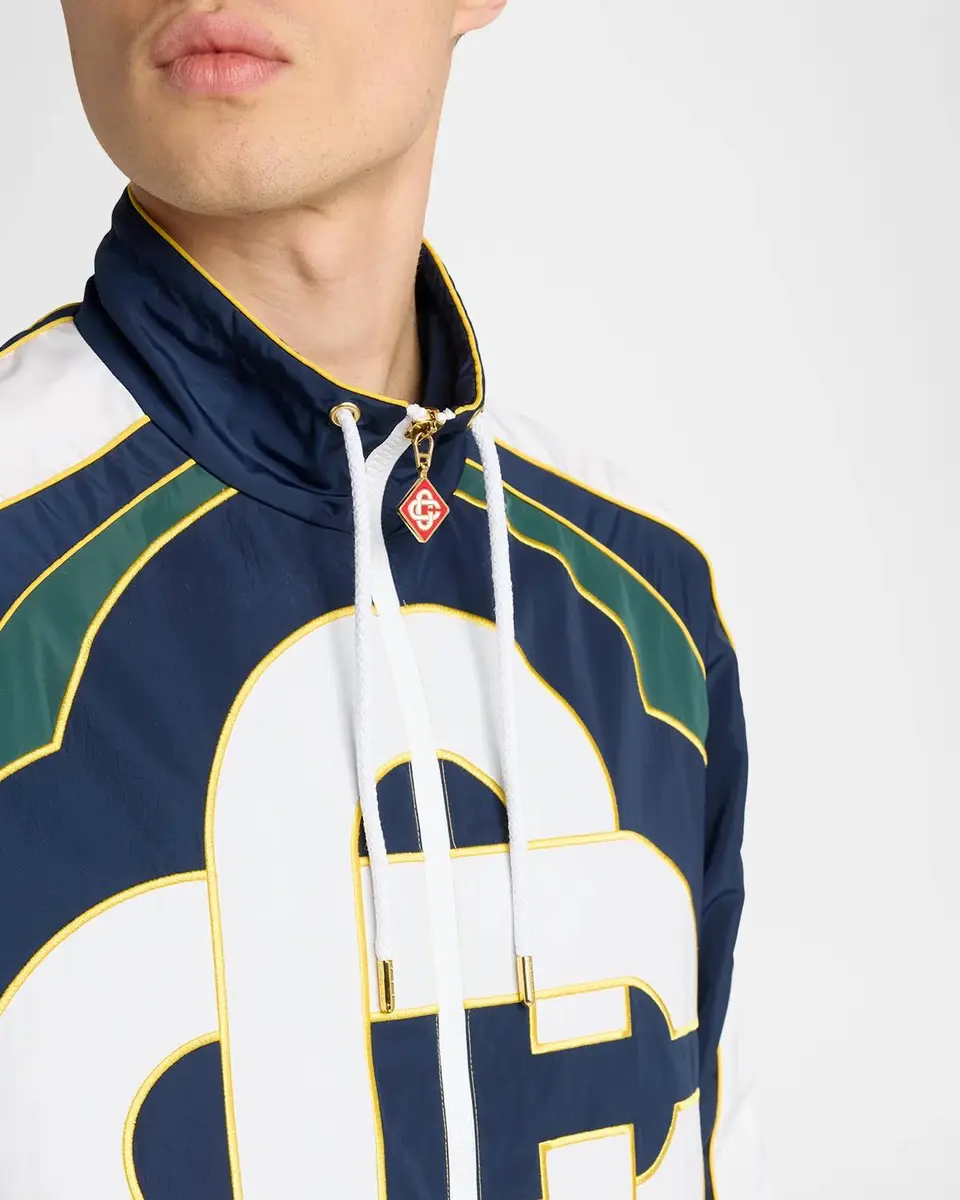 Casablanca Men's CC Logo Windbreaker Jacket | Thumbnail 5