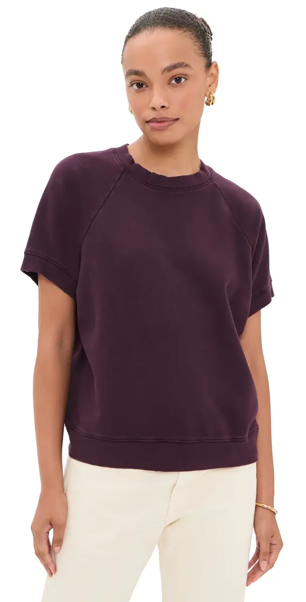 Rachel Comey Billi Sweatshirt Plum | Image 1 Rachel Comey Billi Sweatshirt Plum | Image 1