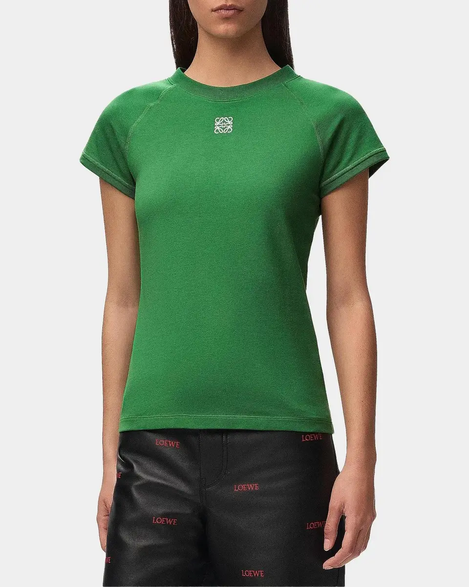 Loewe Small Fit Cap-Sleeve T-Shirt | Thumbnail 4 Loewe Small Fit Cap-Sleeve T-Shirt | Thumbnail 4