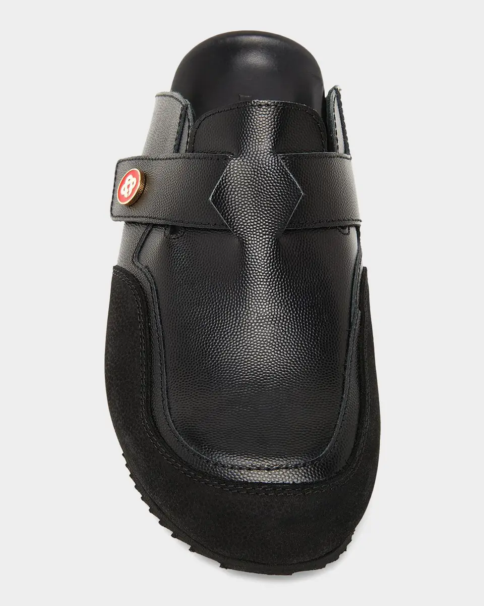 Casablanca Men's Outdoor Pebbled Leather Mules | Thumbnail 6 Casablanca Men's Outdoor Pebbled Leather Mules | Thumbnail 6