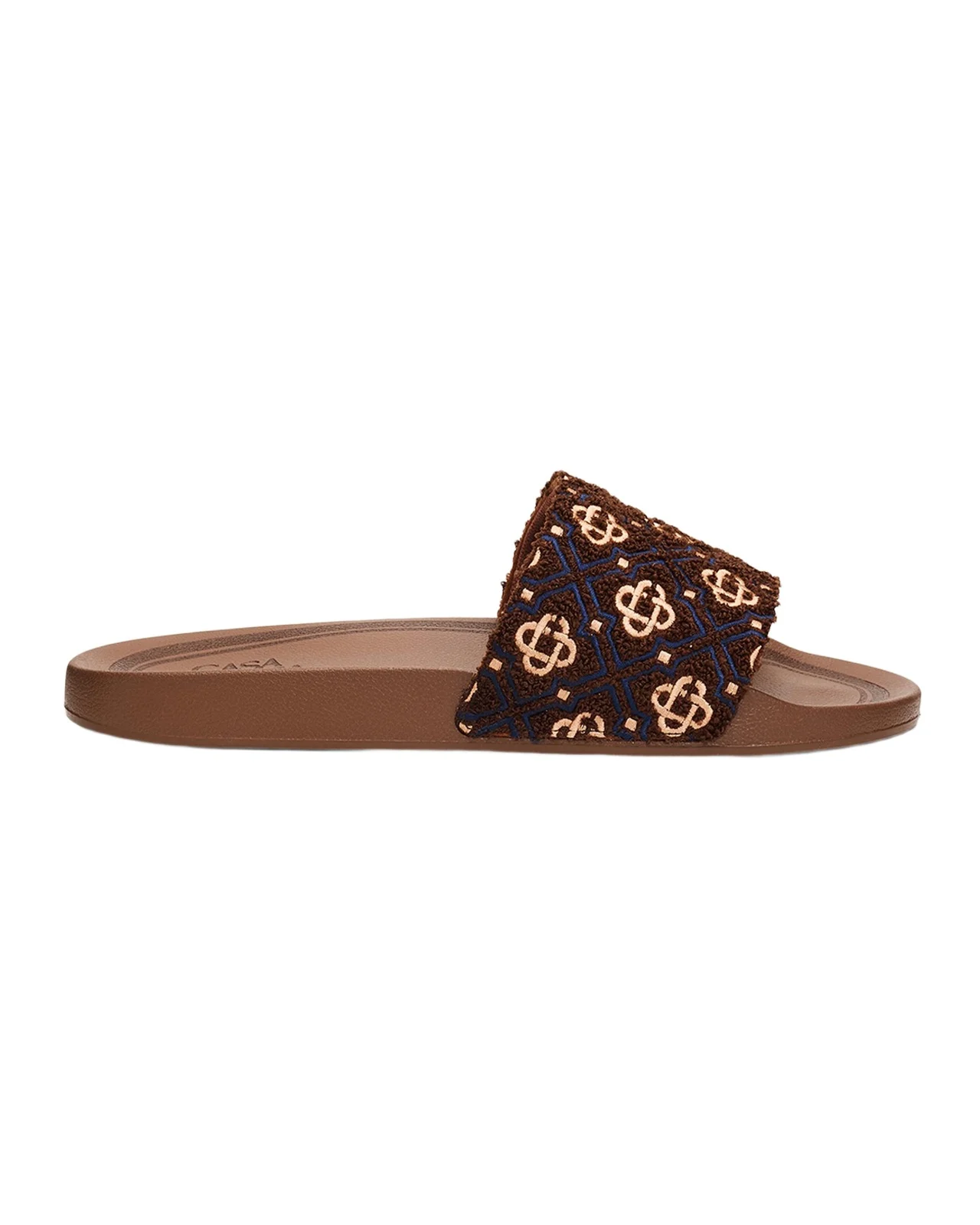 Casablanca Men's Monogram Pool Slides