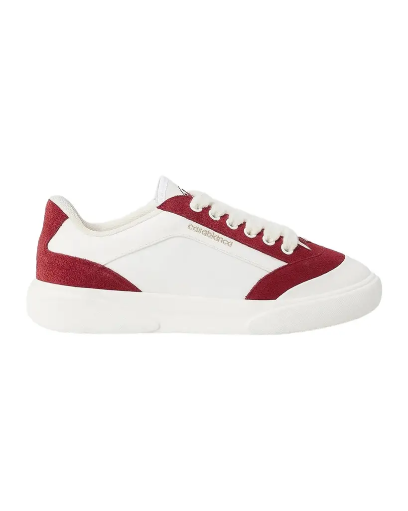 Casablanca Men's Del Mar Colorblocked Suede Low-Top Sneakers