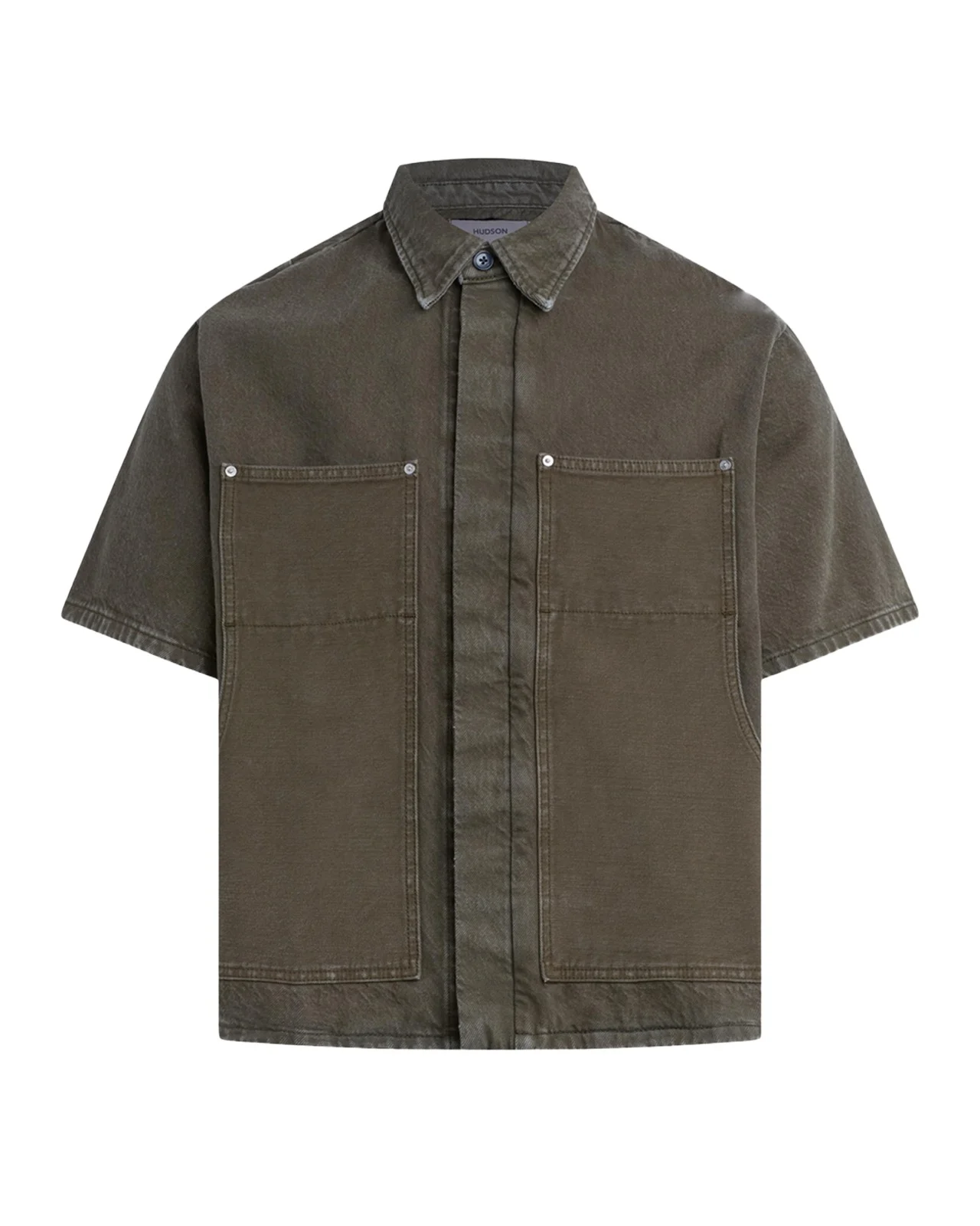 Men's Carpenter Denim Short-Sleeve Shirt