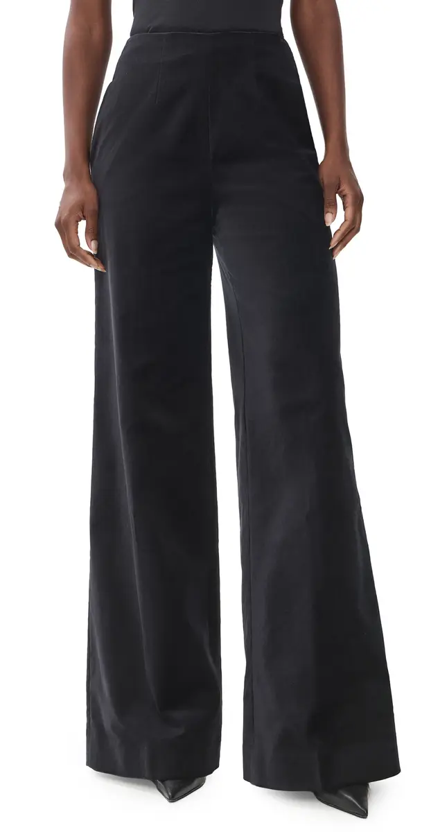 Saloni Walli-B Trousers Black | Image 1 Saloni Walli-B Trousers Black | Image 1